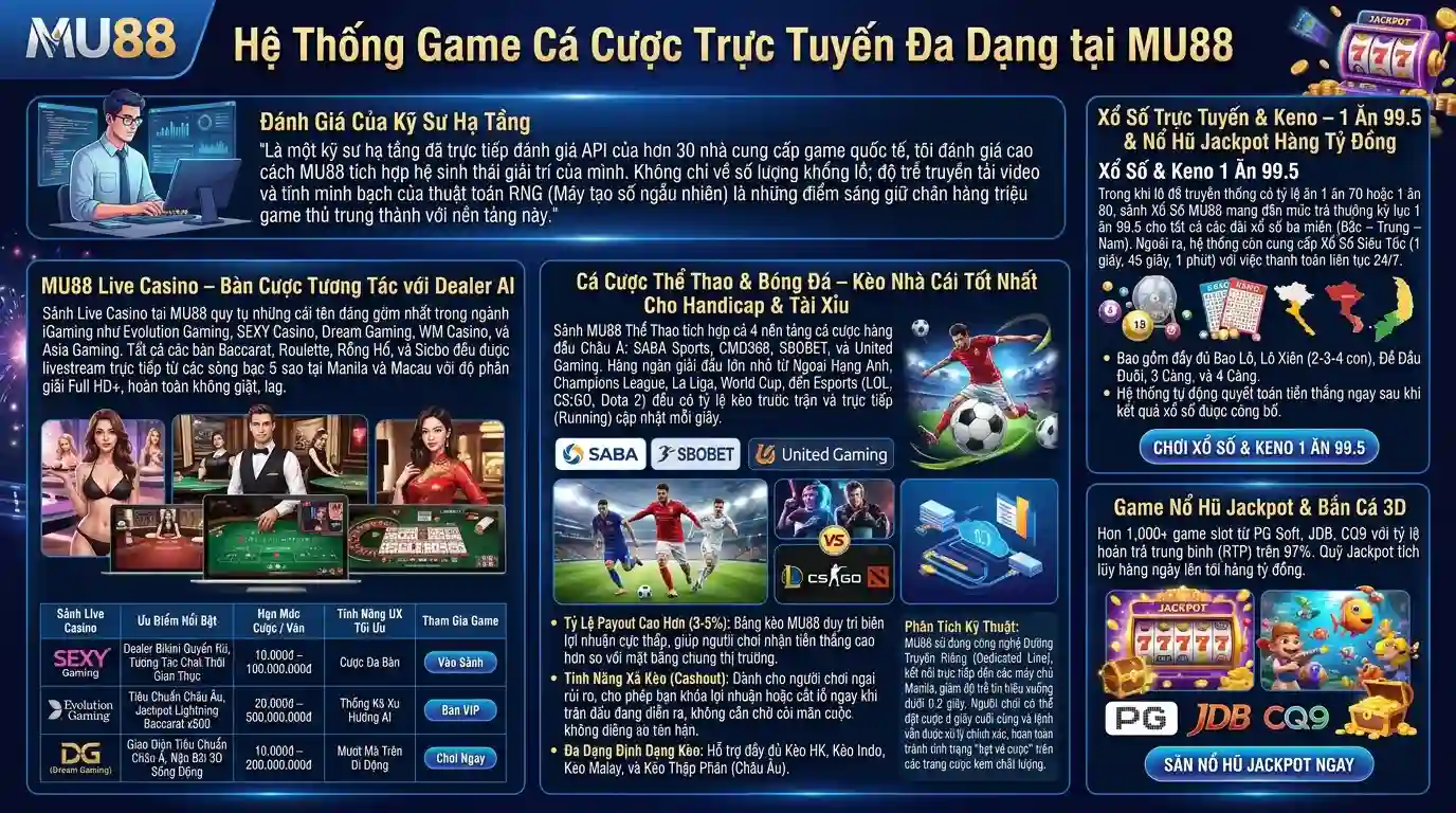 mu88 he thong game ca cuoc truc tuyen da dang tai mu88