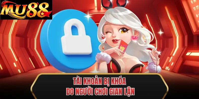 tai khoan bi khoa do nguoi choi gian lan